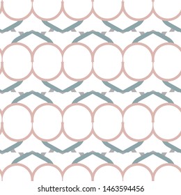 Seamless geometric ornamental vector pattern. Abstract background