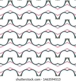 Seamless geometric ornamental vector pattern. Abstract background