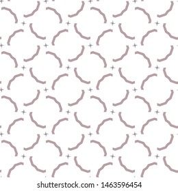 Seamless geometric ornamental vector pattern. Abstract background