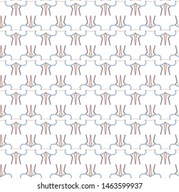 Seamless geometric ornamental vector pattern. Abstract background