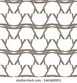 Seamless geometric ornamental vector pattern. Abstract background