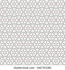 Seamless geometric ornamental vector pattern. Abstract background