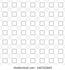 Seamless geometric ornamental vector pattern. Abstract background