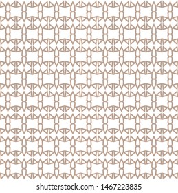 Seamless geometric ornamental vector pattern. Abstract background