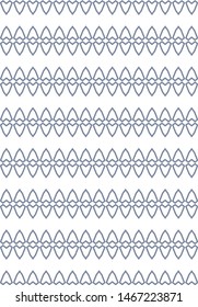 Seamless geometric ornamental vector pattern. Abstract background