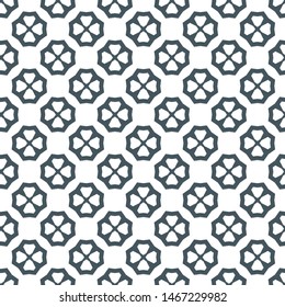 Seamless geometric ornamental vector pattern. Abstract background