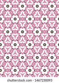 Seamless geometric ornamental vector pattern. Abstract background