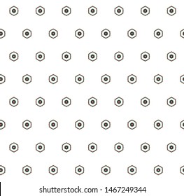 Seamless geometric ornamental vector pattern. Abstract background