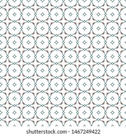 Seamless geometric ornamental vector pattern. Abstract background