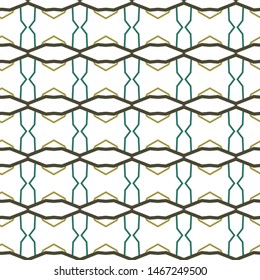 Seamless geometric ornamental vector pattern. Abstract background