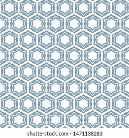 Seamless geometric ornamental vector pattern. Abstract background