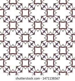 Seamless geometric ornamental vector pattern. Abstract background