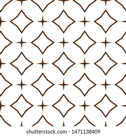 Seamless geometric ornamental vector pattern. Abstract background