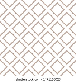 Seamless geometric ornamental vector pattern. Abstract background