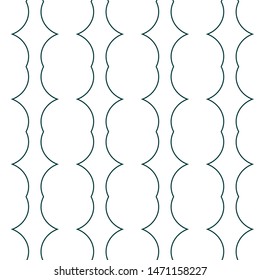 Seamless geometric ornamental vector pattern. Abstract background