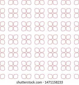 Seamless geometric ornamental vector pattern. Abstract background