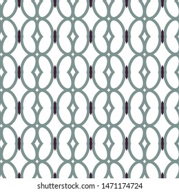 Seamless geometric ornamental vector pattern. Abstract background