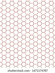 Seamless geometric ornamental vector pattern. Abstract background