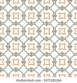 Seamless geometric ornamental vector pattern. Abstract background