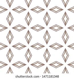 Seamless geometric ornamental vector pattern. Abstract background
