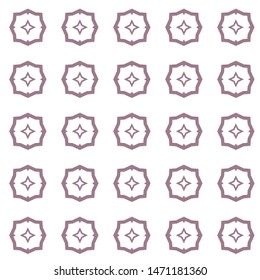 Seamless geometric ornamental vector pattern. Abstract background