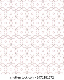 Seamless geometric ornamental vector pattern. Abstract background