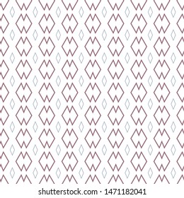 Seamless geometric ornamental vector pattern. Abstract background
