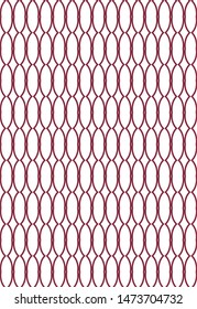 Seamless geometric ornamental vector pattern. Abstract background