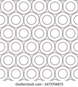Seamless geometric ornamental vector pattern. Abstract background