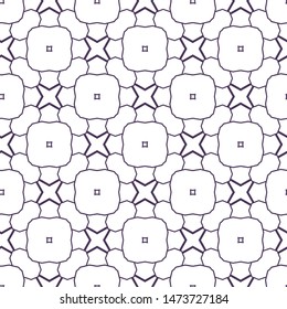 Seamless geometric ornamental vector pattern. Abstract background