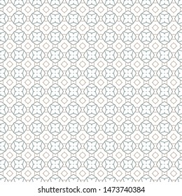 Seamless geometric ornamental vector pattern. Abstract background