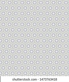 Seamless geometric ornamental vector pattern. Abstract background