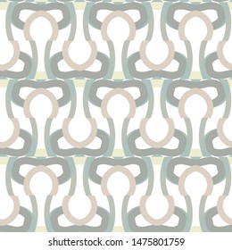 Seamless geometric ornamental vector pattern. Abstract background
