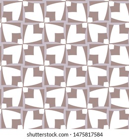Seamless geometric ornamental vector pattern. Abstract background