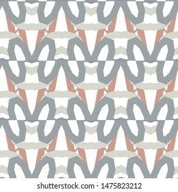 Seamless geometric ornamental vector pattern. Abstract background