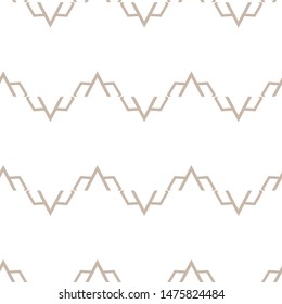 Seamless geometric ornamental vector pattern. Abstract background