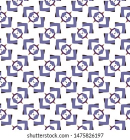 Seamless geometric ornamental vector pattern. Abstract background