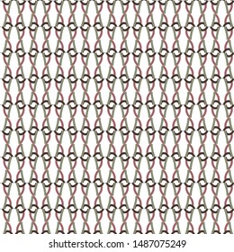 Seamless geometric ornamental vector pattern. Abstract background