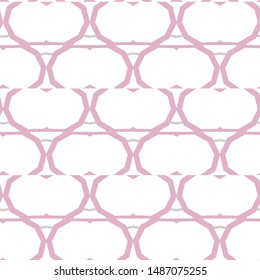 Seamless geometric ornamental vector pattern. Abstract background
