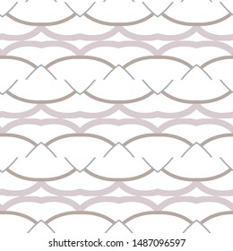 Seamless geometric ornamental vector pattern. Abstract background