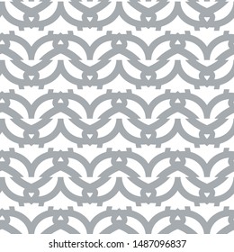 Seamless geometric ornamental vector pattern. Abstract background