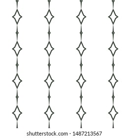Seamless geometric ornamental vector pattern. Abstract background