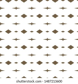 Seamless geometric ornamental vector pattern. Abstract background