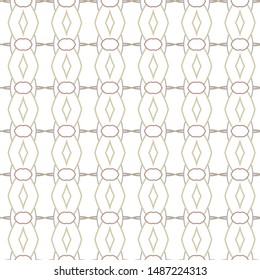 Seamless geometric ornamental vector pattern. Abstract background