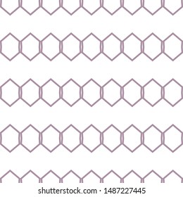 Seamless geometric ornamental vector pattern. Abstract background