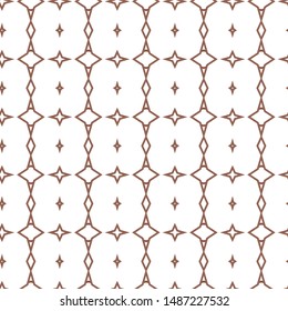 Seamless geometric ornamental vector pattern. Abstract background