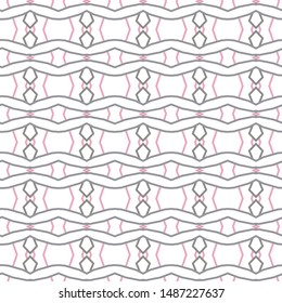 Seamless geometric ornamental vector pattern. Abstract background