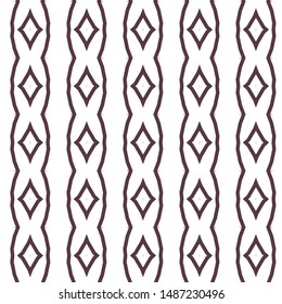 Seamless geometric ornamental vector pattern. Abstract background