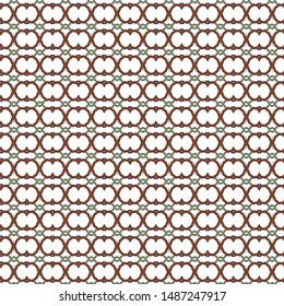 Seamless geometric ornamental vector pattern. Abstract background