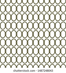 Seamless geometric ornamental vector pattern. Abstract background